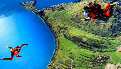 皇后镇跳伞,新西兰跳伞,新西兰皇后镇跳伞,NZONE,皇后镇跳伞攻略,皇后镇高空跳伞,新西兰南岛跳伞